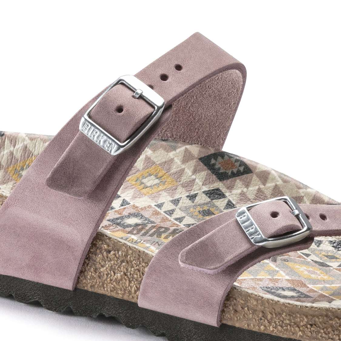 Birkenstock Mayari Oiled Leather Two Strap Sandals Lavender | qgAEkUtgUeB