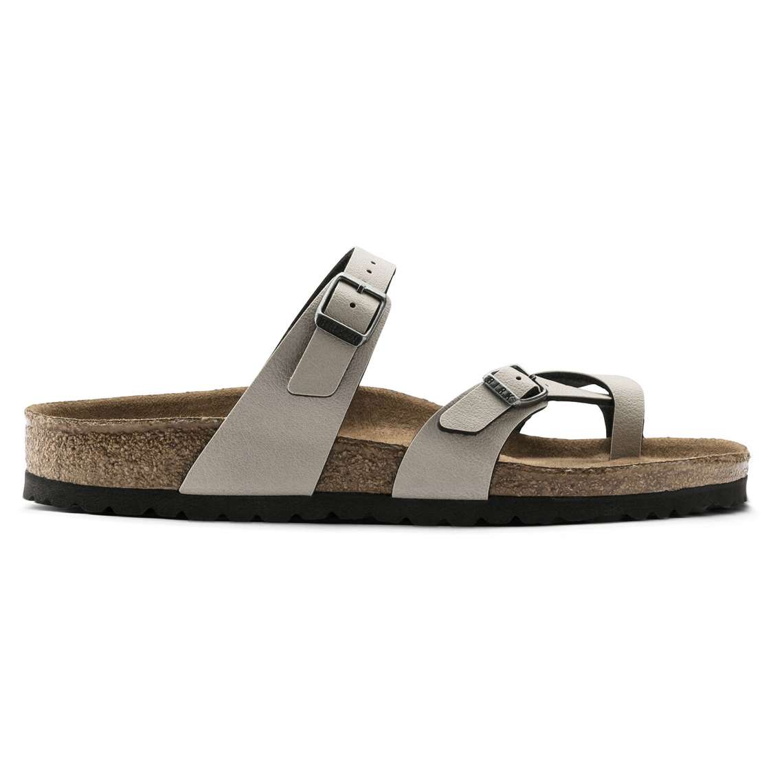 Birkenstock Mayari Vegan Birko-Flor Thong Grey | NezC1erspz6