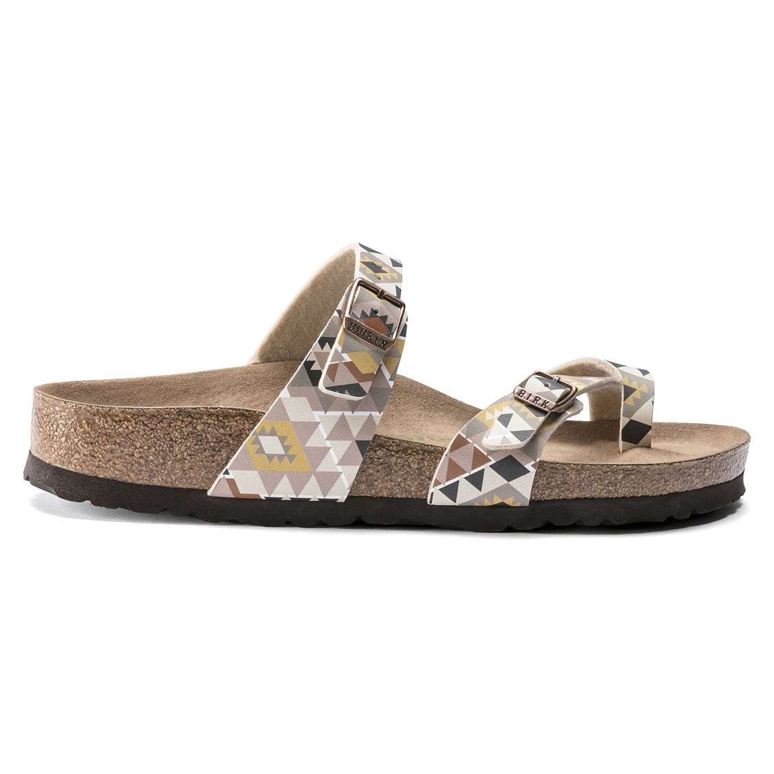 Birkenstock Mayari Vegan Birko-Flor Thong Brown | vKM1JOgLA1R