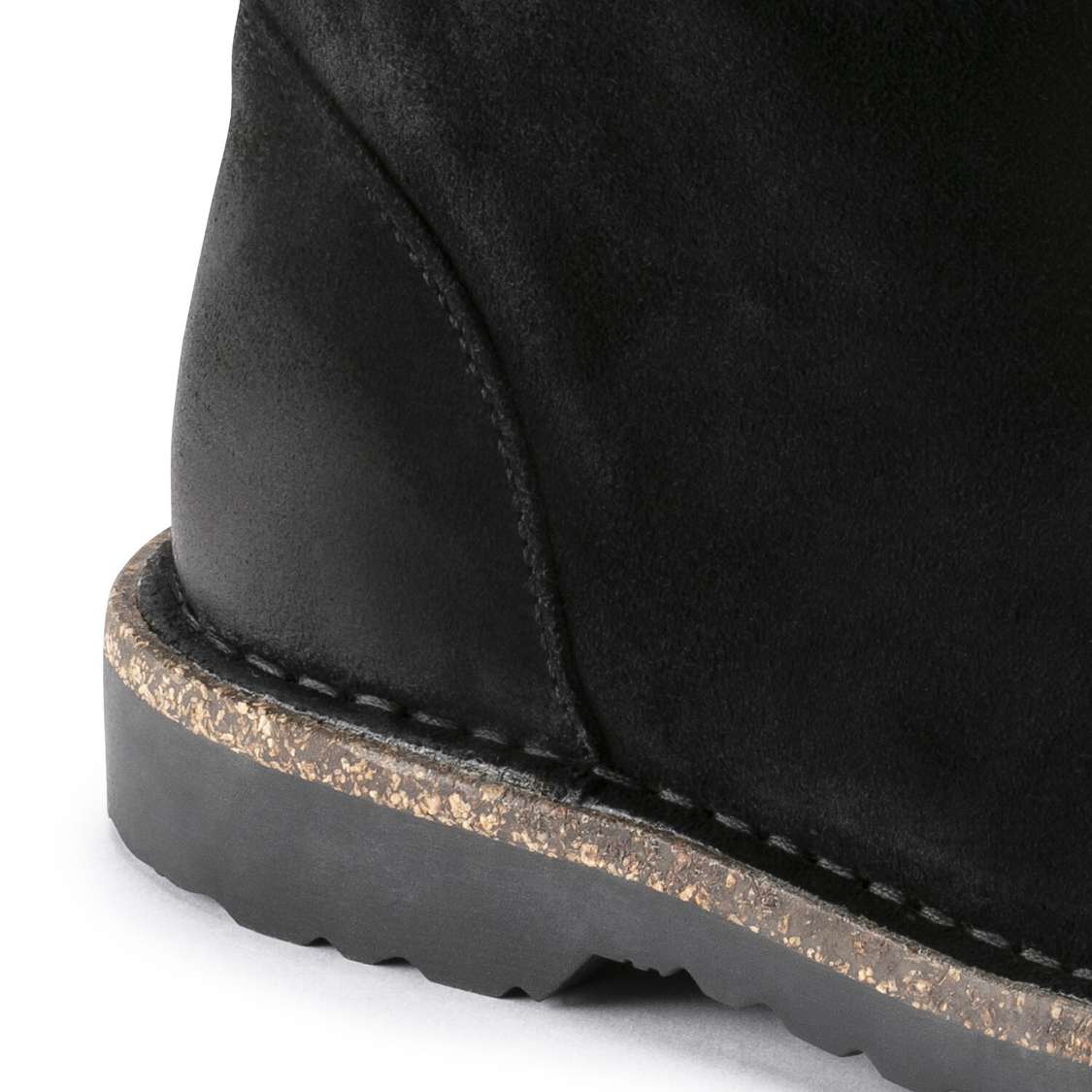 Birkenstock Melrose Suede Leather Boots Black | a61jivmxlYl