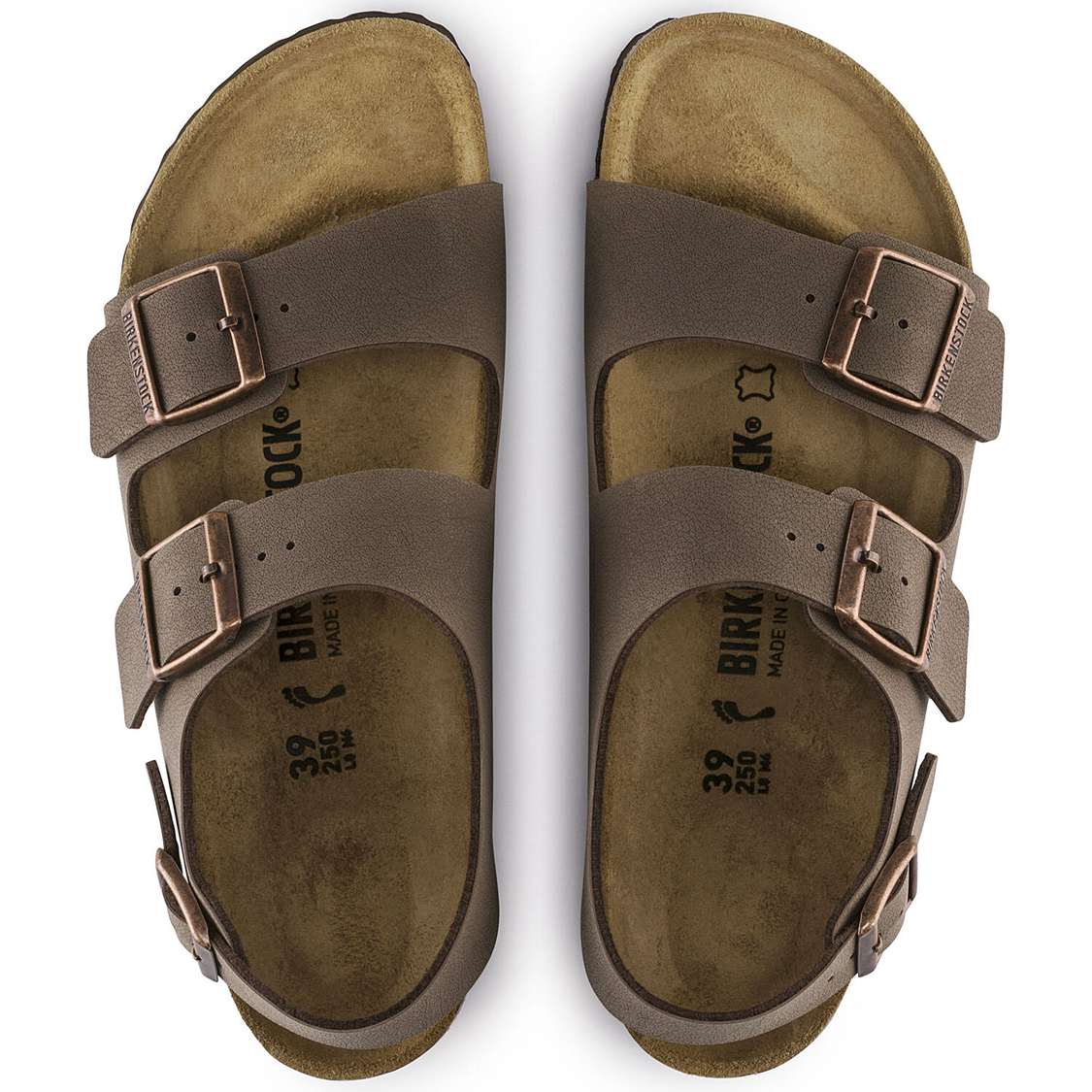 Birkenstock Milano Birkibuc Back Strap Sandals Yellow | DVKk5cI7tgh