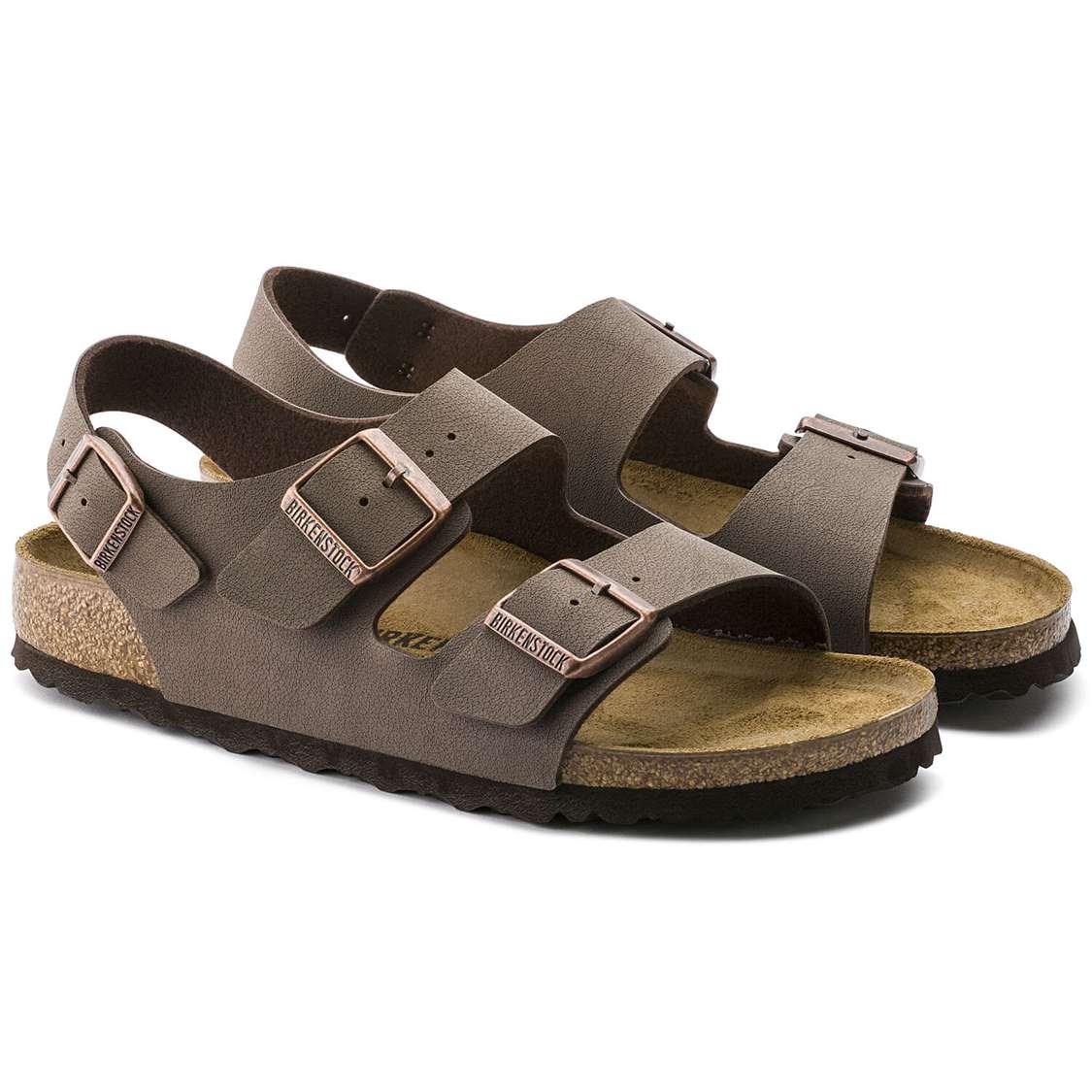 Birkenstock Milano Birkibuc Back Strap Sandals Yellow | DVKk5cI7tgh