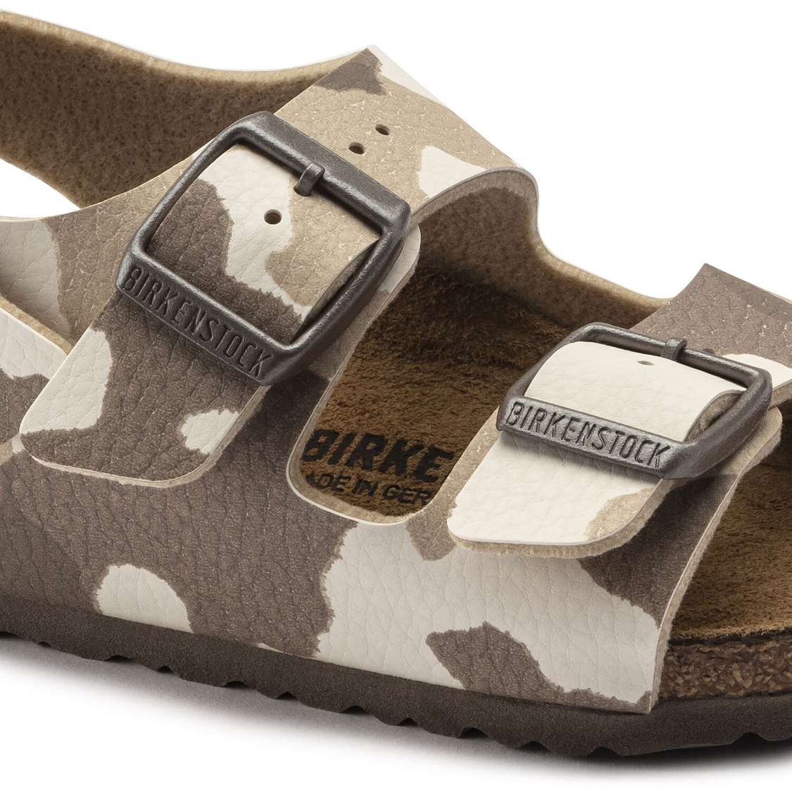 Birkenstock Milano Birko-Flor Boys Sandals Camo | VHuMdLJvGYs