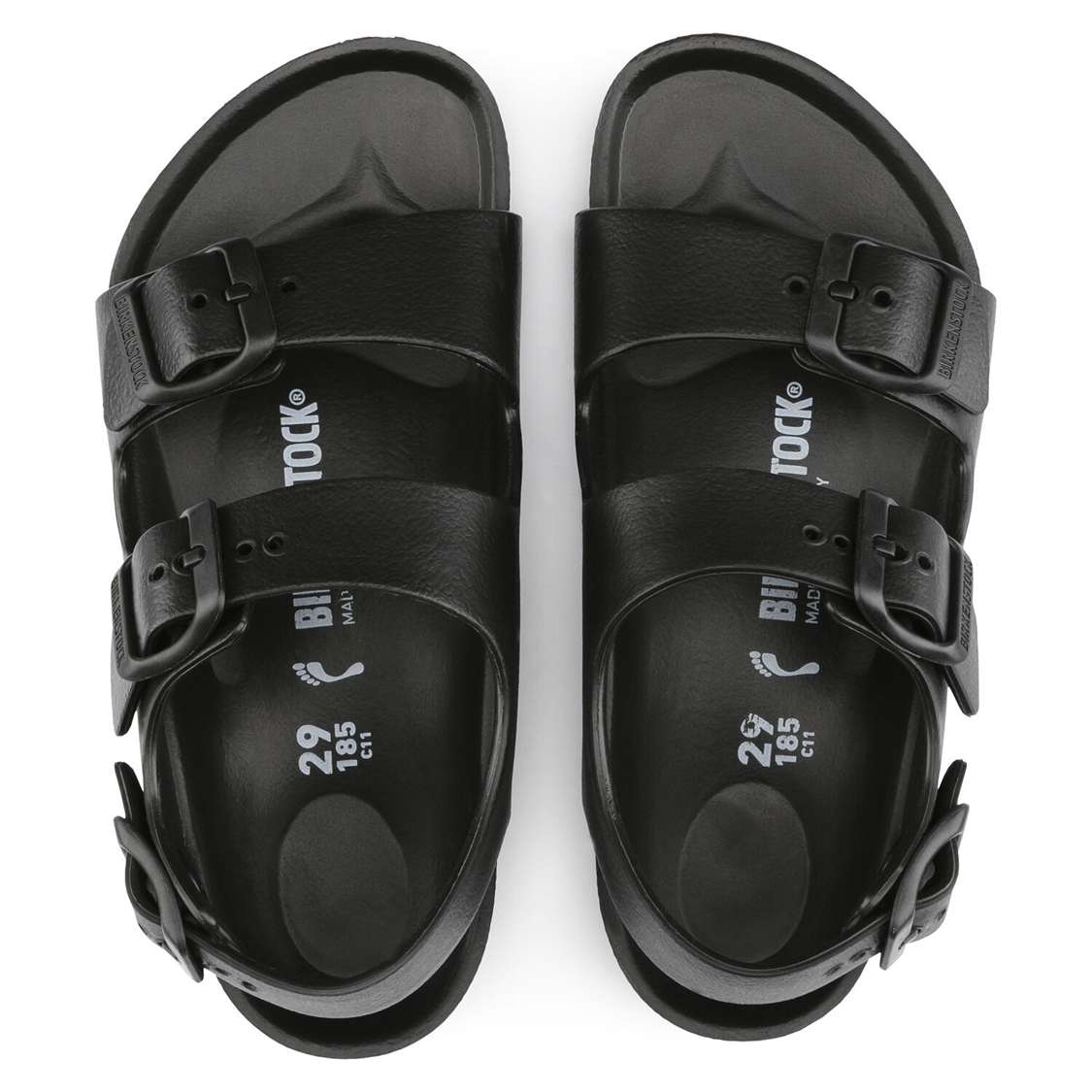 Birkenstock Milano Essentials EVA Boys Sandals Black | odota2297vH