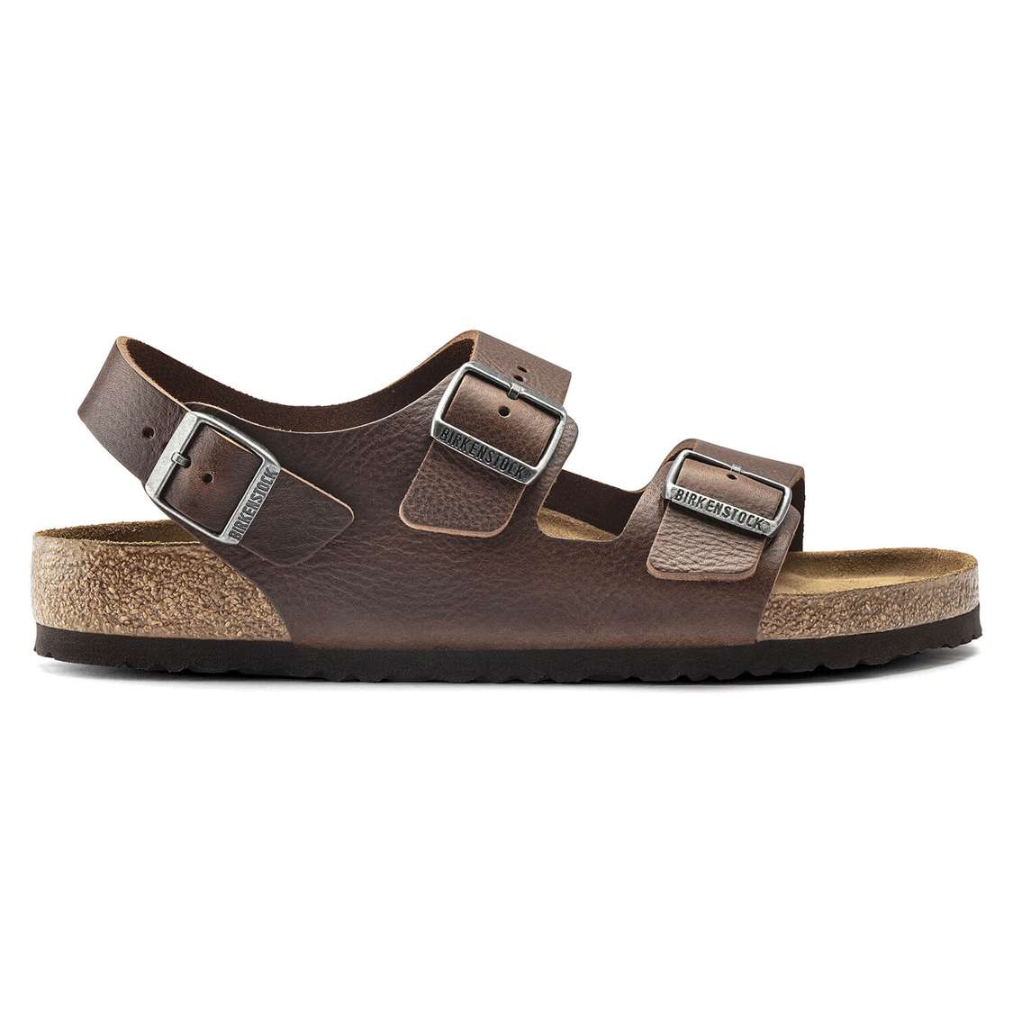 Birkenstock Milano Leather Back Strap Sandals Brown | dNquZ4EkXoU