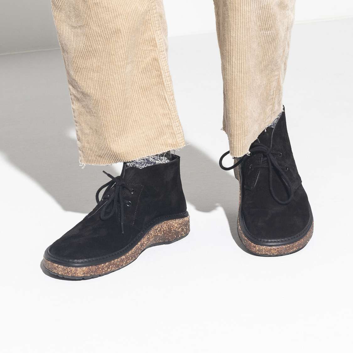 Birkenstock Milton Suede Leather Boots Black | iKR5nPvagVT