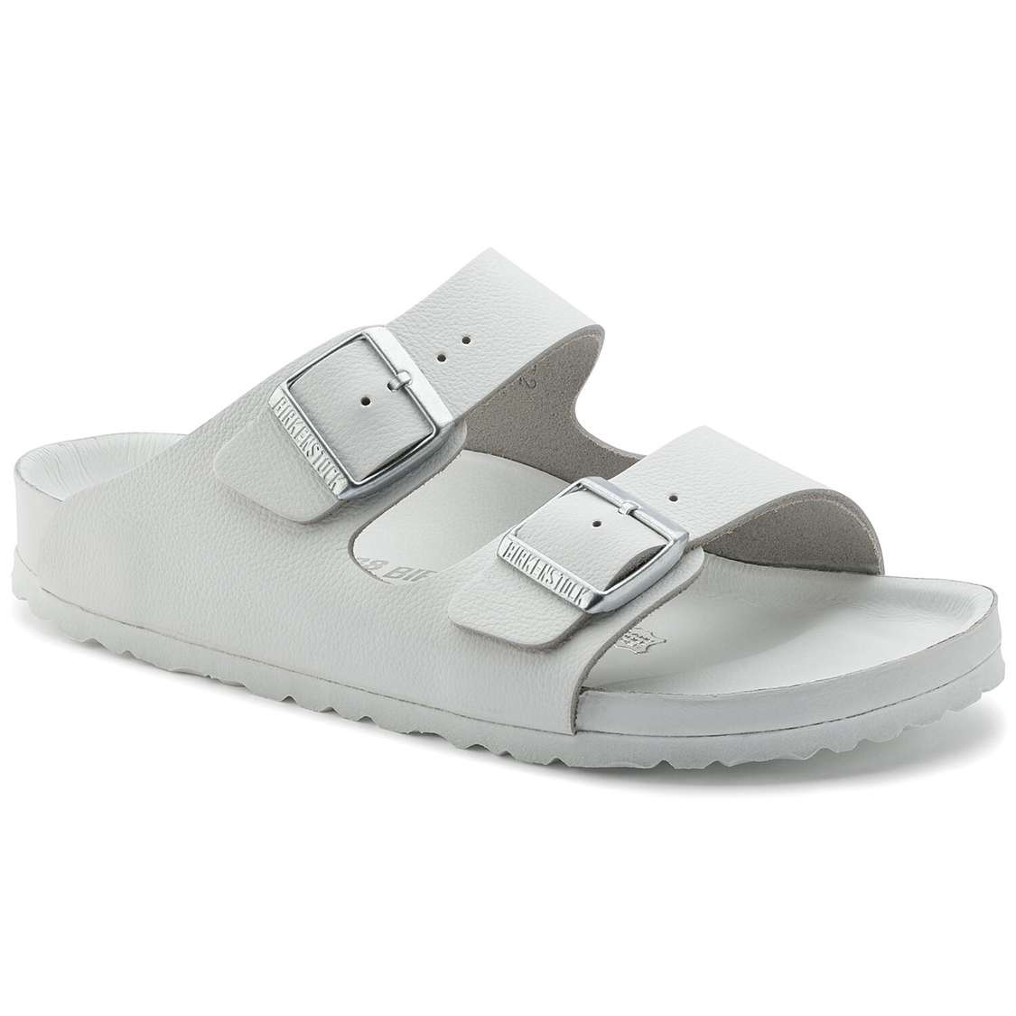 Birkenstock Monterey Exquisite Leather Two Strap Sandals White | KYQSpTb2NRi