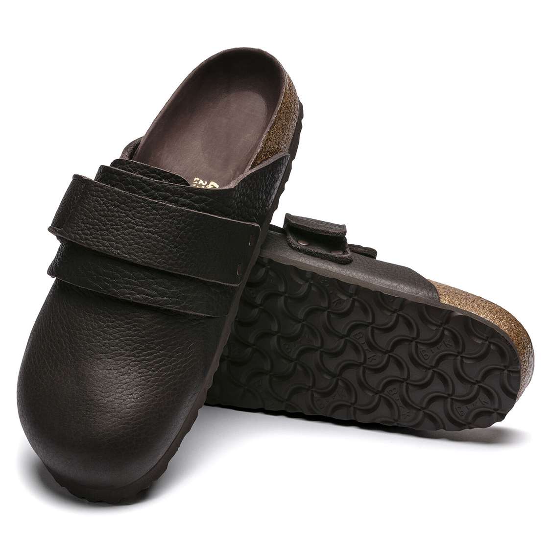 Birkenstock Nagoya Nubuck Leather Clogs Black | uacKHblxacE