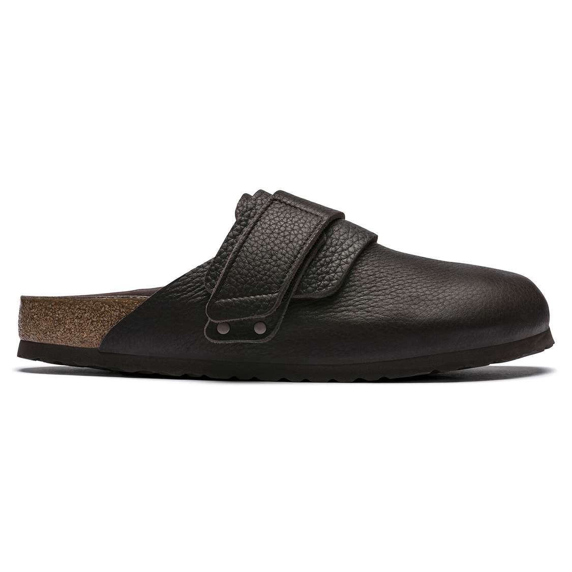 Birkenstock Nagoya Nubuck Leather Clogs Black | uacKHblxacE