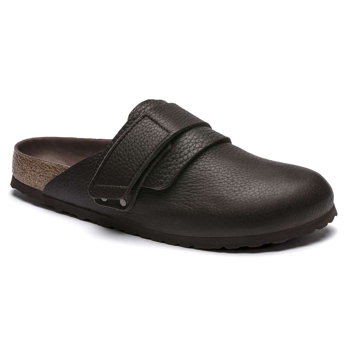 Birkenstock Nagoya Nubuck Leather Clogs Black | uacKHblxacE