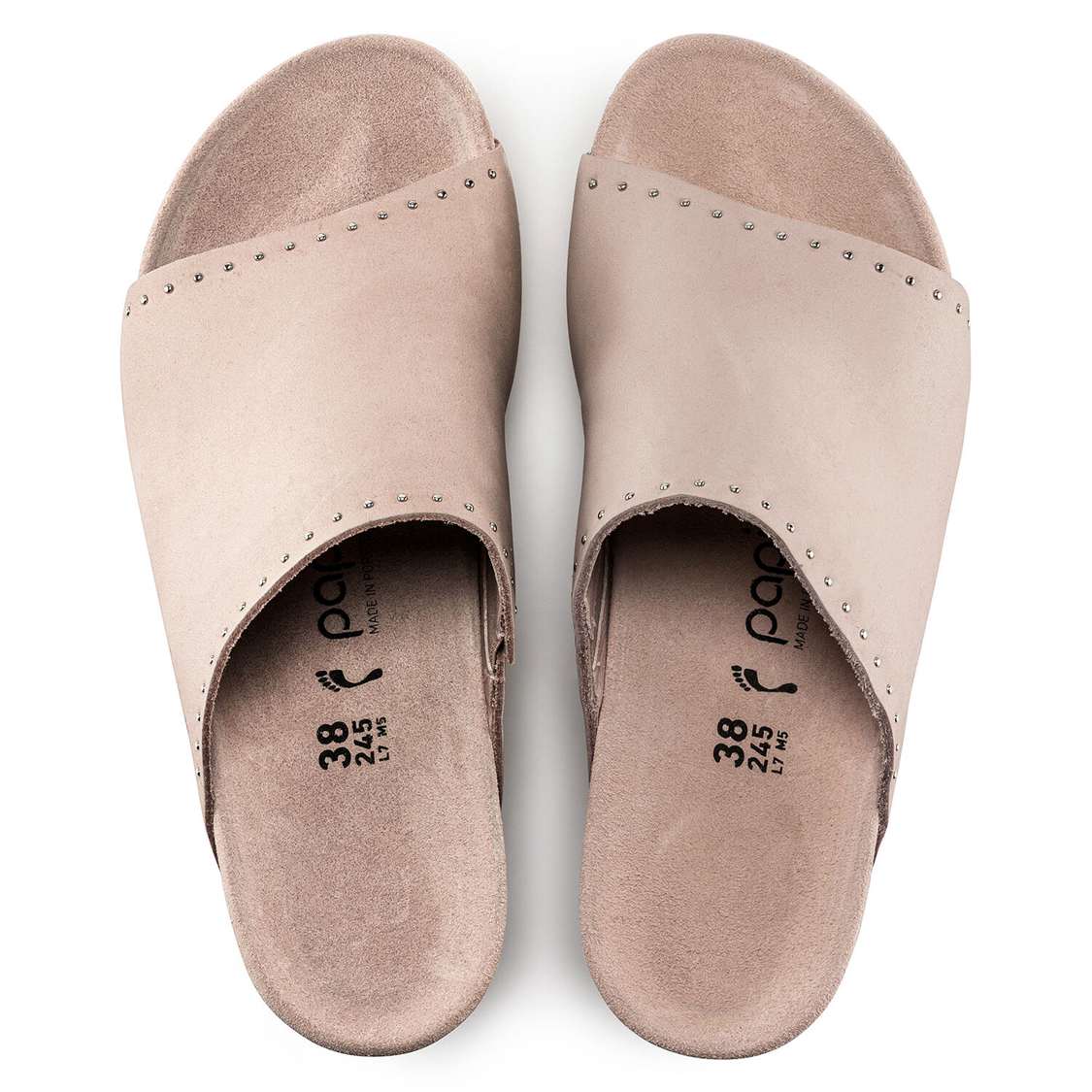 Birkenstock Namica Nubuck Leather One Strap Sandals Rose | rzSa2E7DgmT