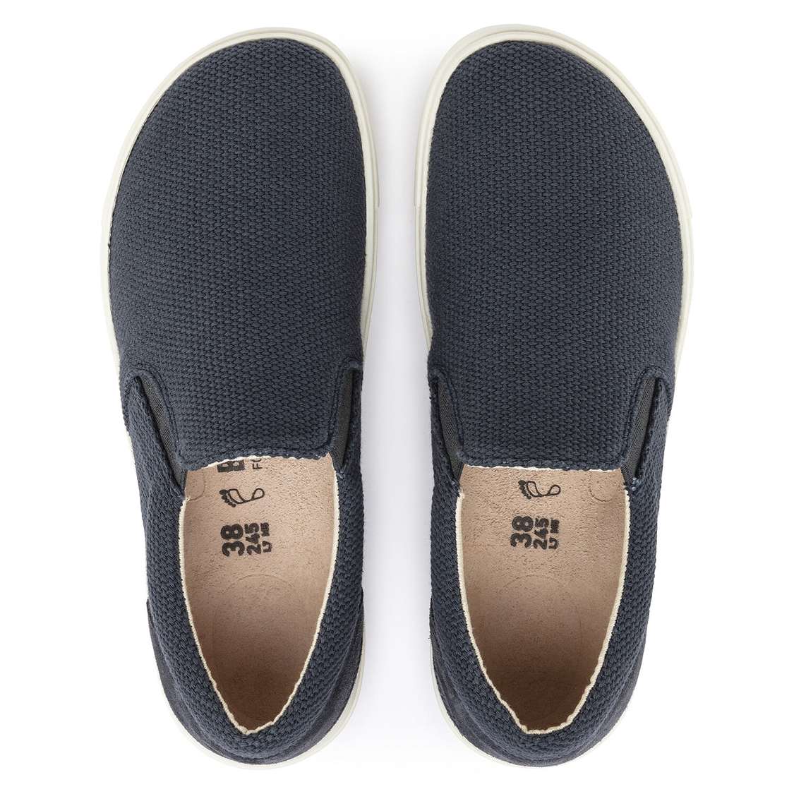 Birkenstock Oswego Canvas/Suede Low Shoes Blue | YplqvtKlatN