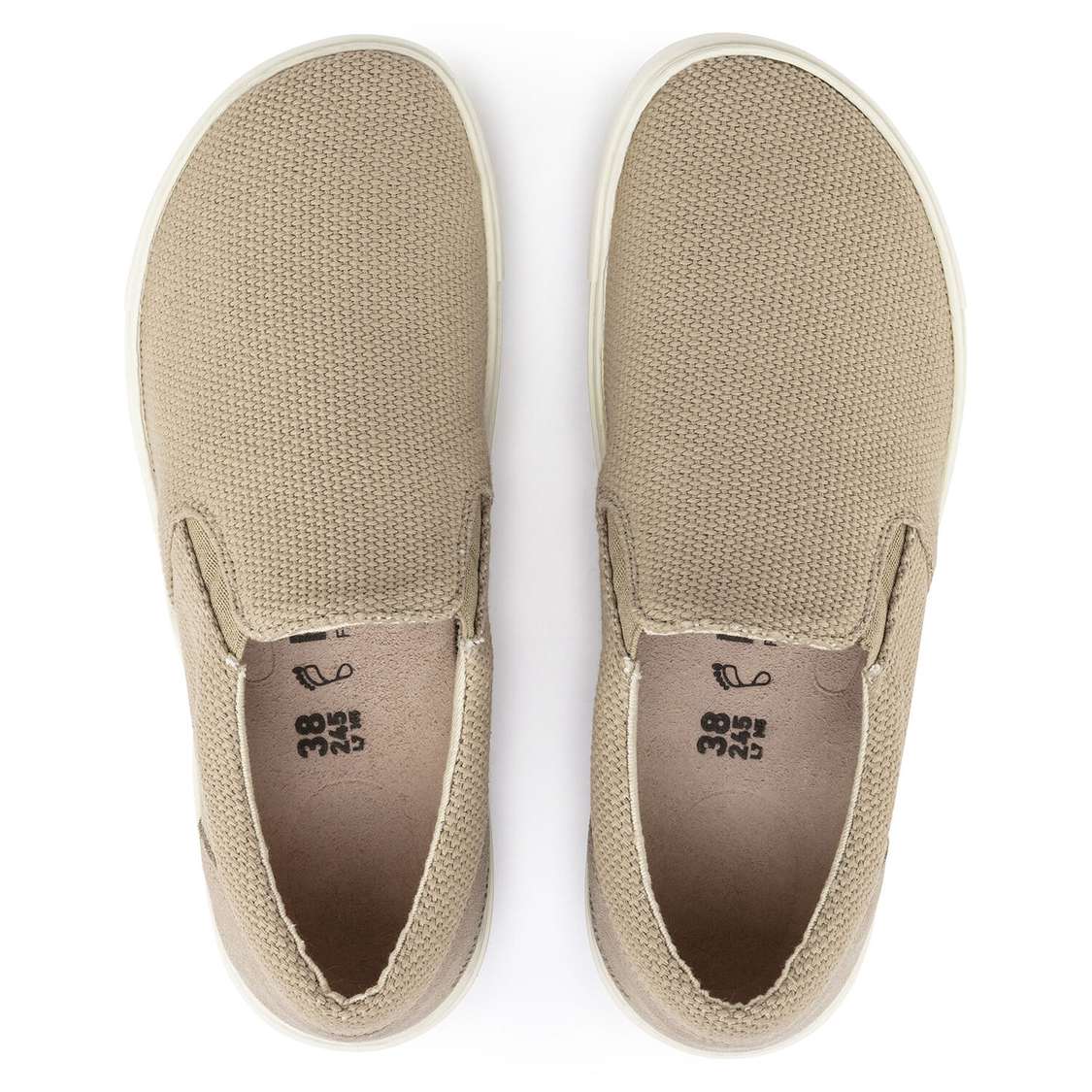 Birkenstock Oswego Canvas/Suede Low Shoes Brown | lGfYhmxDajS