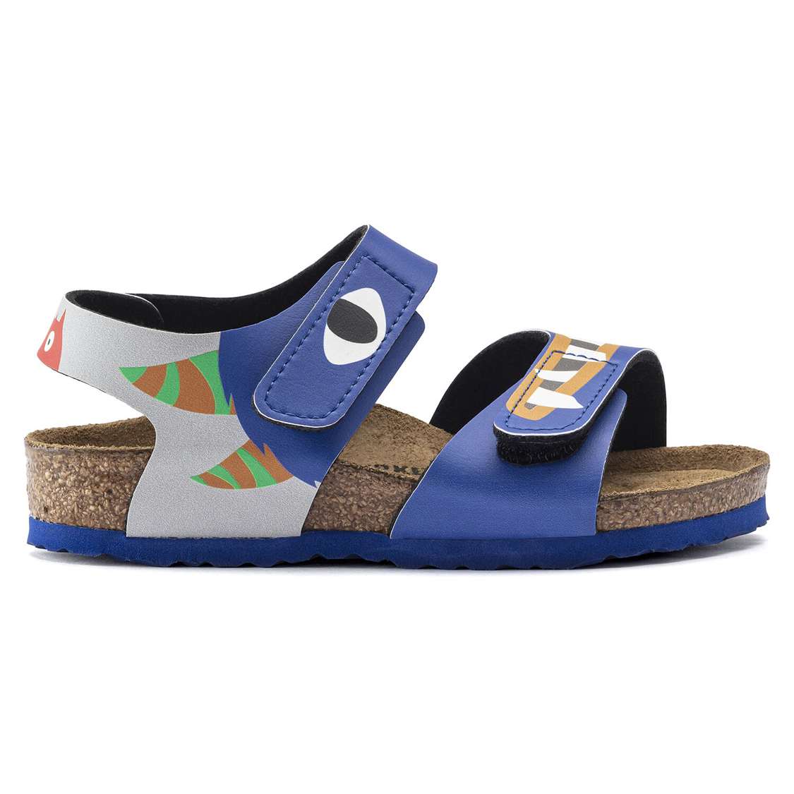 Birkenstock Palu Birko-Flor Boys Sandals Blue | KVmko83VxhN