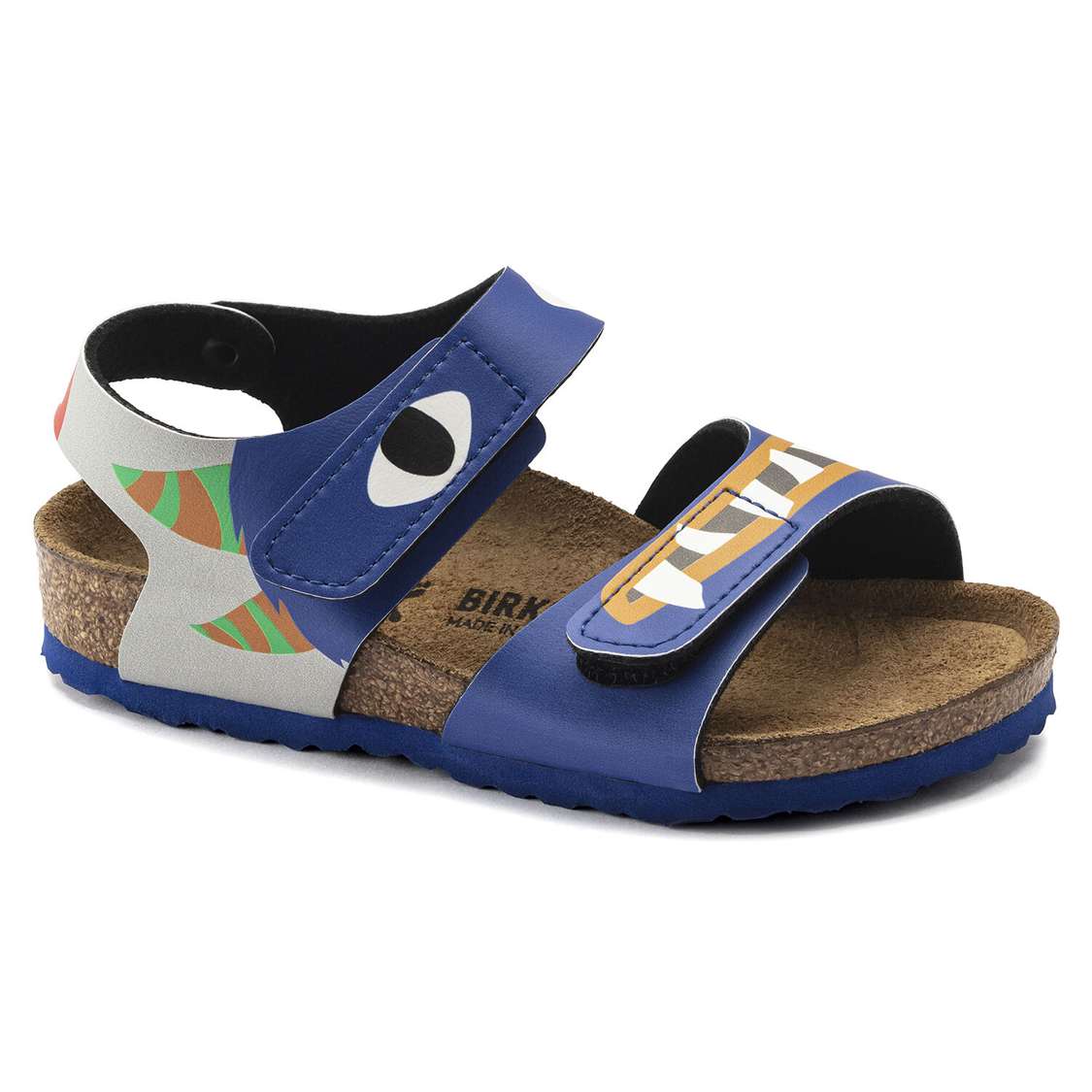 Birkenstock Palu Birko-Flor Boys Sandals Blue | KVmko83VxhN