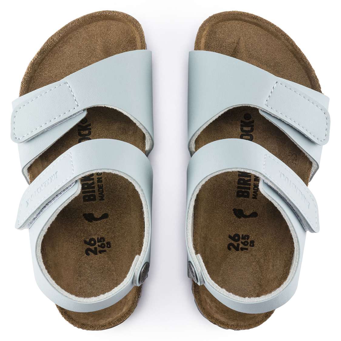 Birkenstock Palu Birko-Flor Girls Sandals Grey | SZes9UolqNS