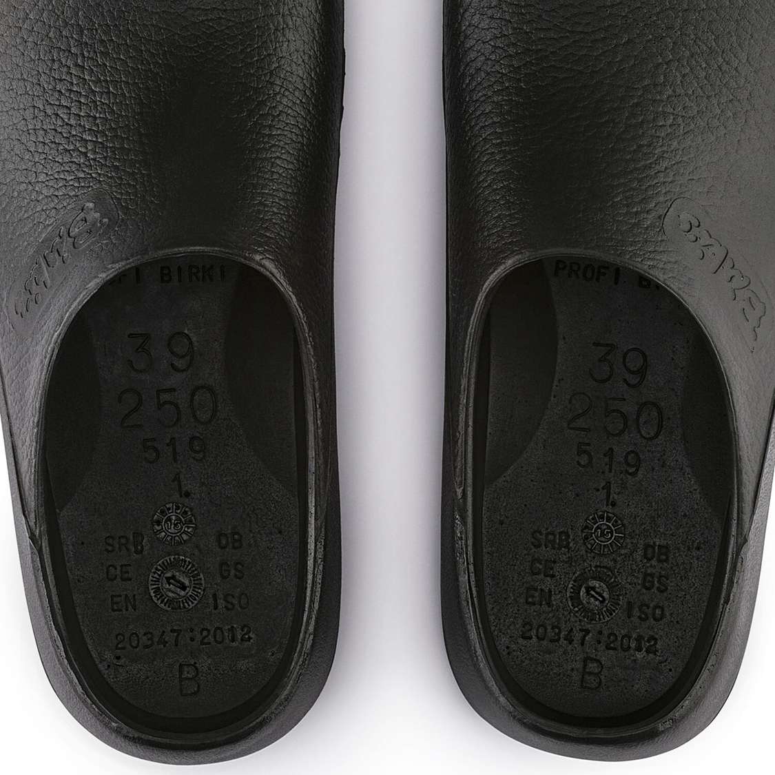 Birkenstock Profi-Birki Polyurethane Clogs Black | 27EgARj7SBD