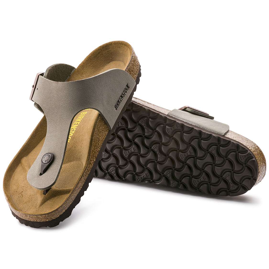 Birkenstock Ramses Birkibuc One Strap Sandals Grey | UWhnmVrIslm