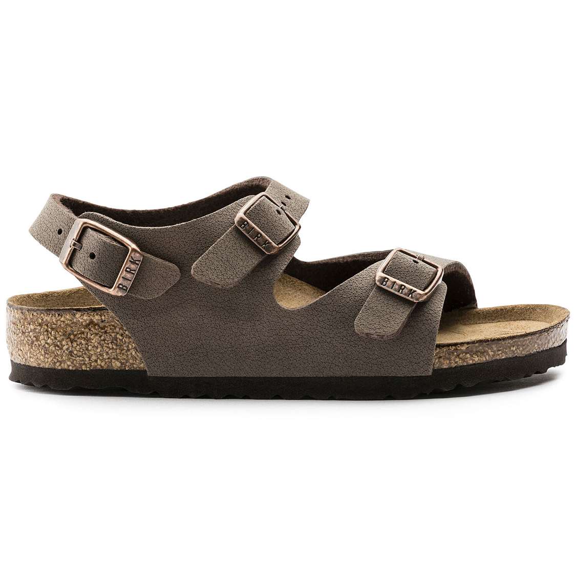 Birkenstock Roma Birkibuc Girls Sandals Yellow | YnyOFF2glLM