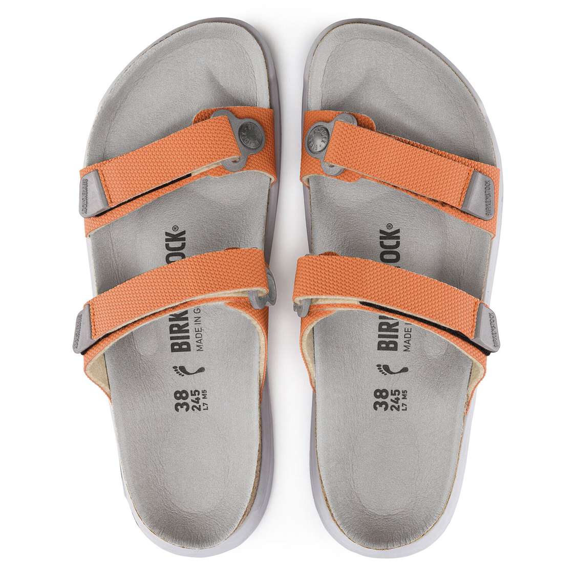 Birkenstock Sahara Birko-Flor Two Strap Sandals Yellow | ZnTZuAmCE1g