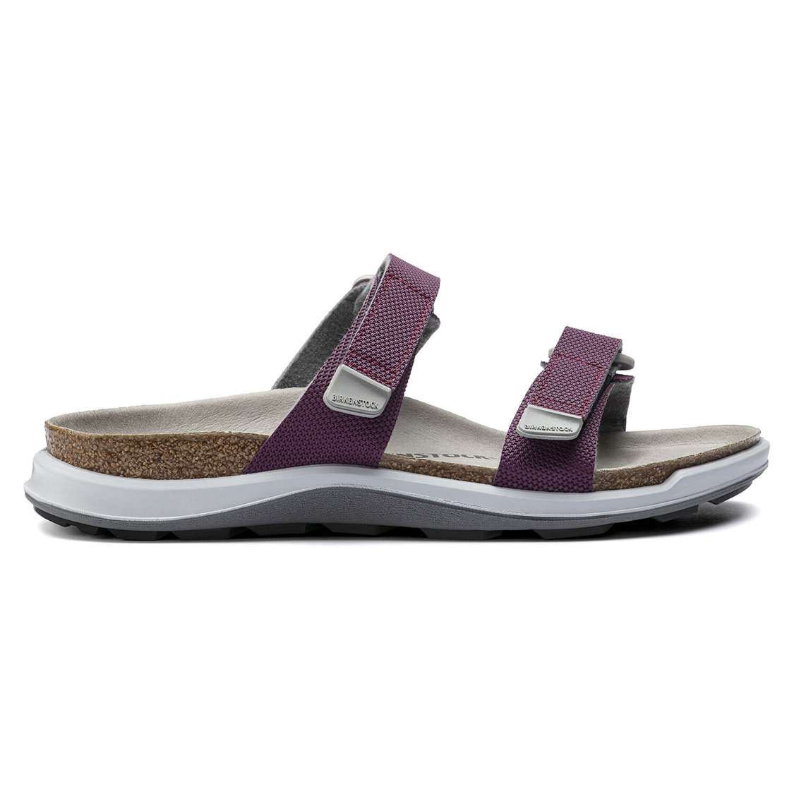 Birkenstock Sahara Birko-Flor Two Strap Sandals Purple | pJjWonj5IfO