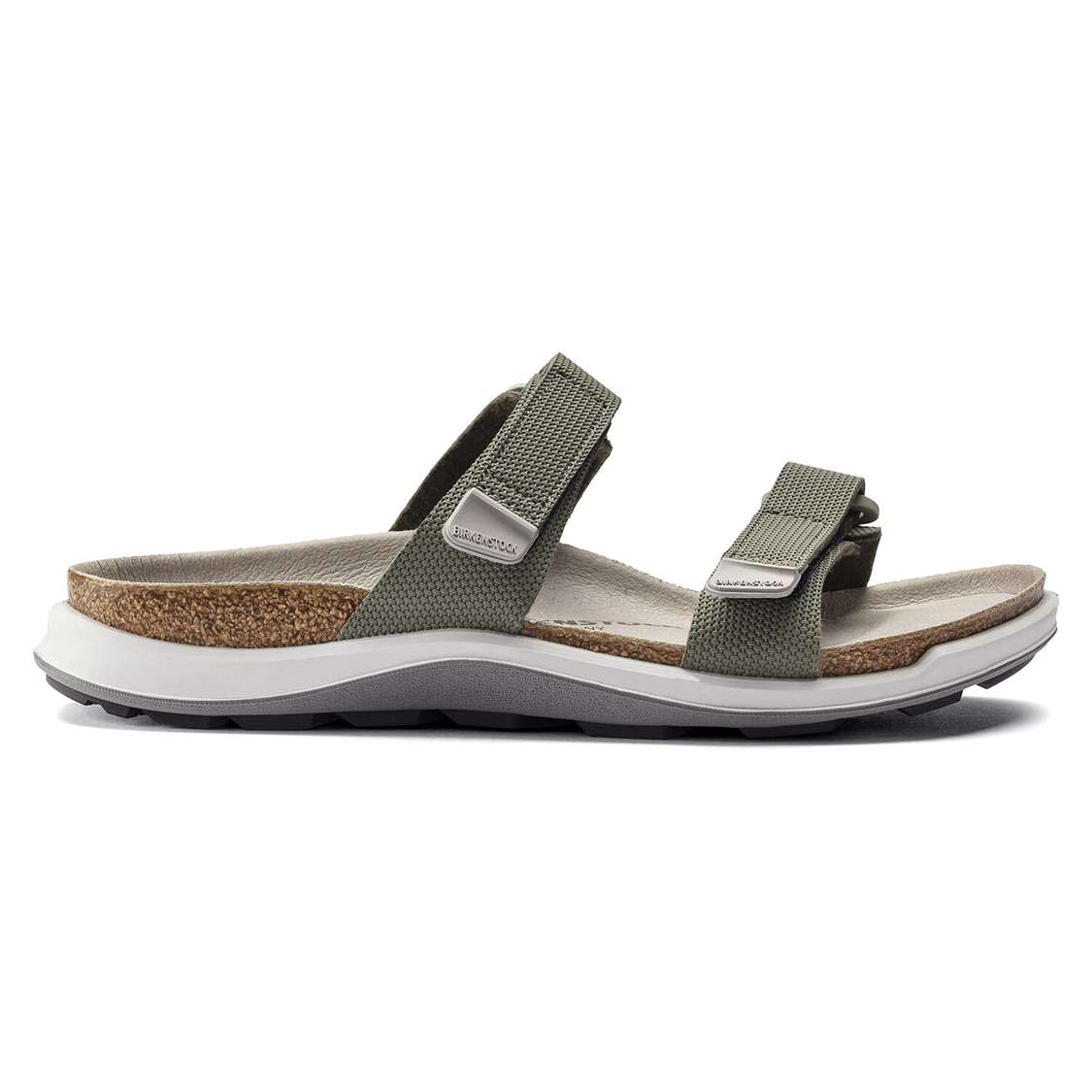 Birkenstock Sahara Birko-Flor Two Strap Sandals Khaki | x7rUqOgdBl1