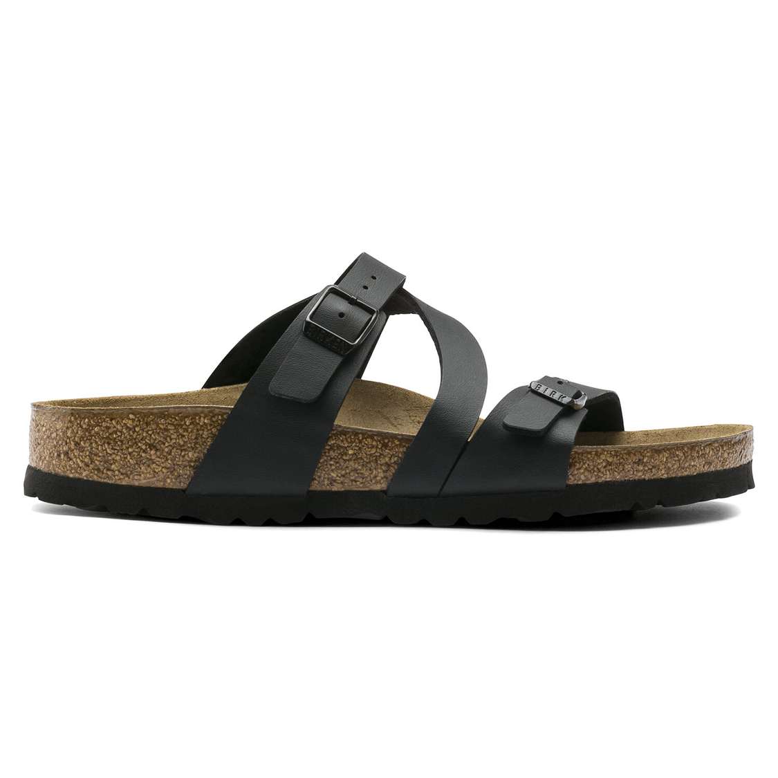 Birkenstock Salina Birko-Flor Multi Strap Sandals Black | IQ23kEklVlE