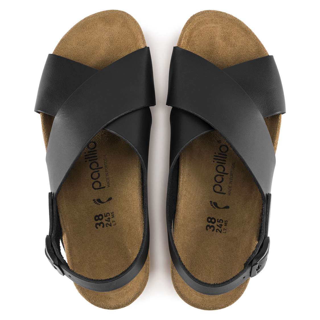 Birkenstock Samira Leather Wedges Sandals Black | R5IitZMtnmv