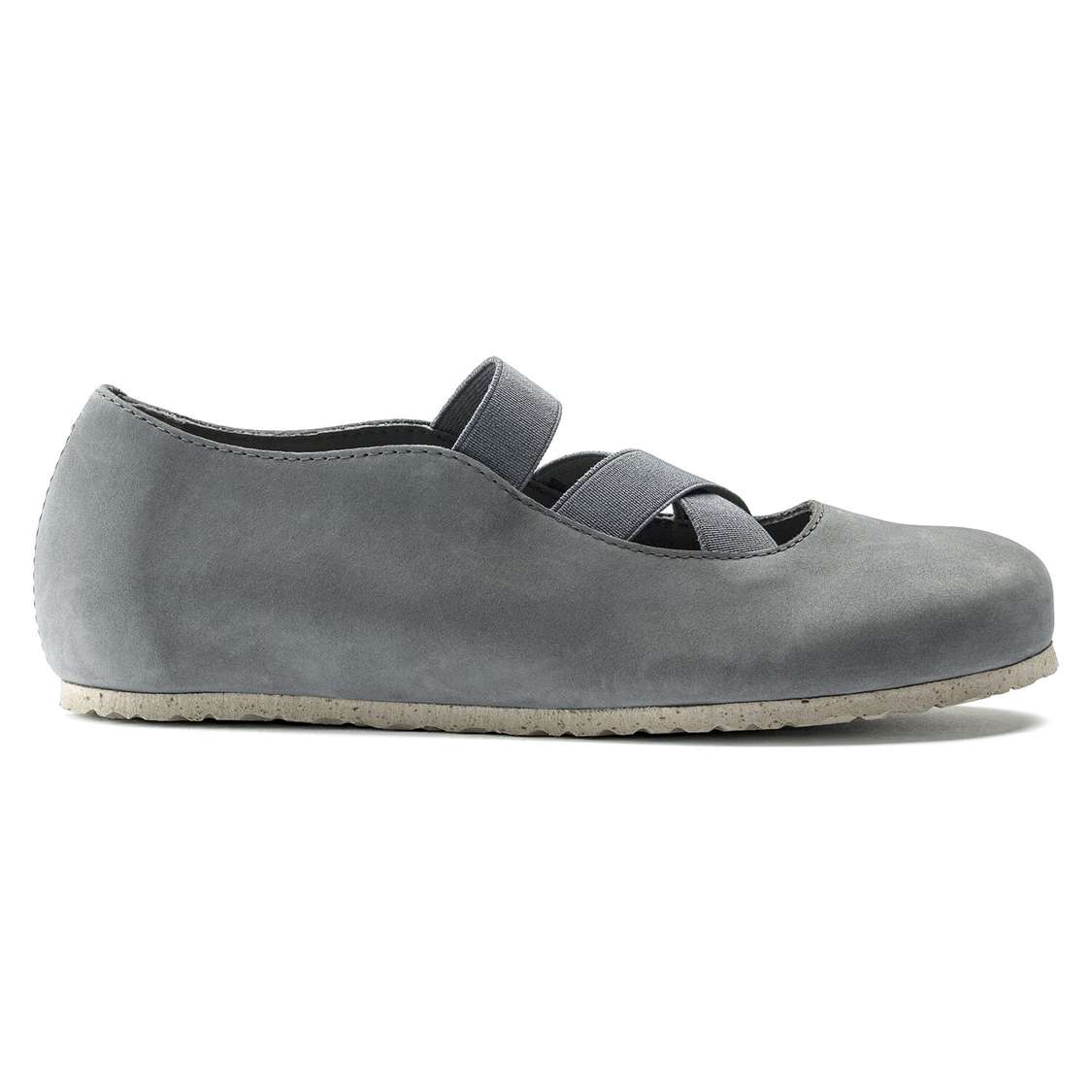 Birkenstock Santa Ana Nubuck Leather Low Shoes Grey | 5Qt7YkT9zeJ