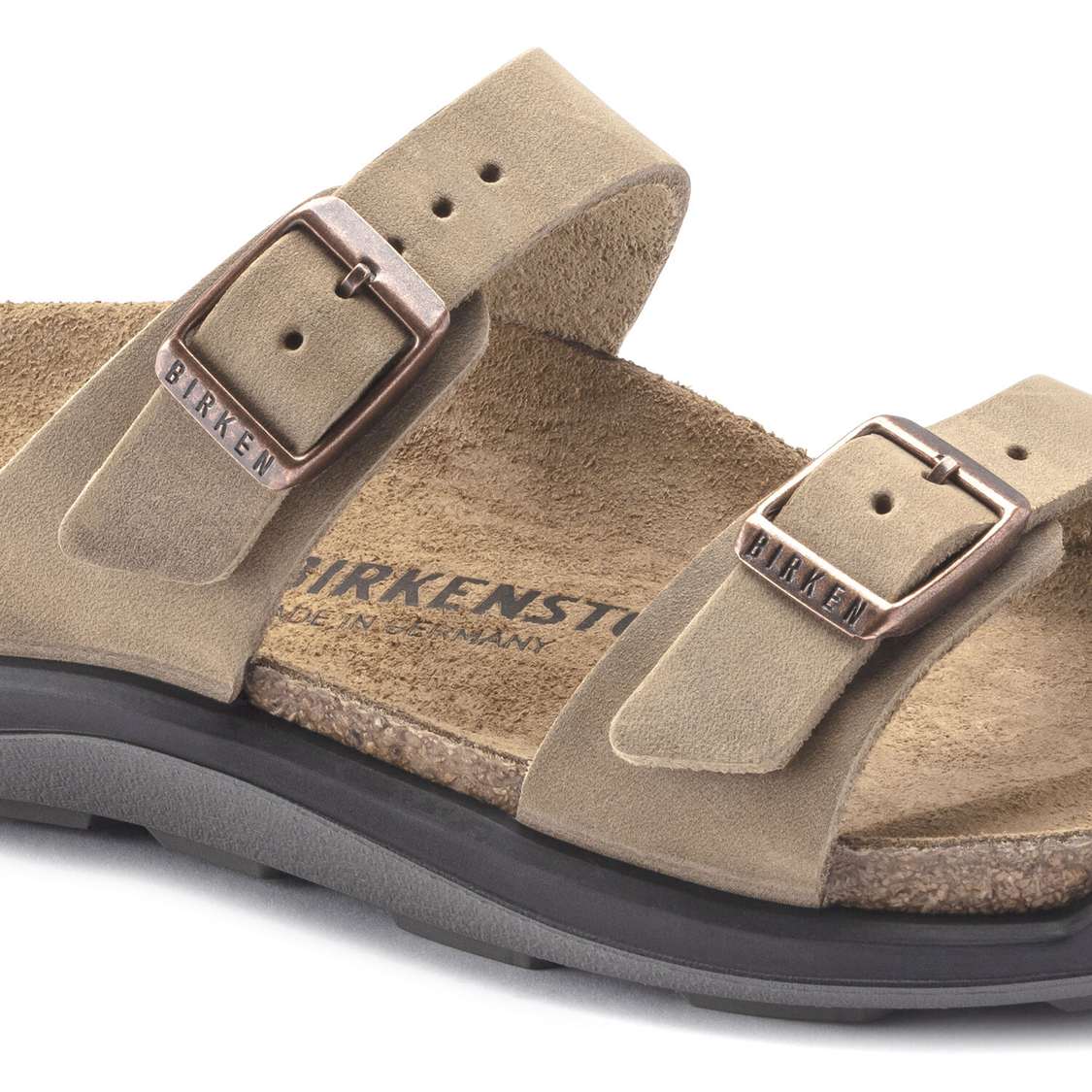 Birkenstock Sierra Oiled Leather Two Strap Sandals Brown | D6FjCD3a4V5