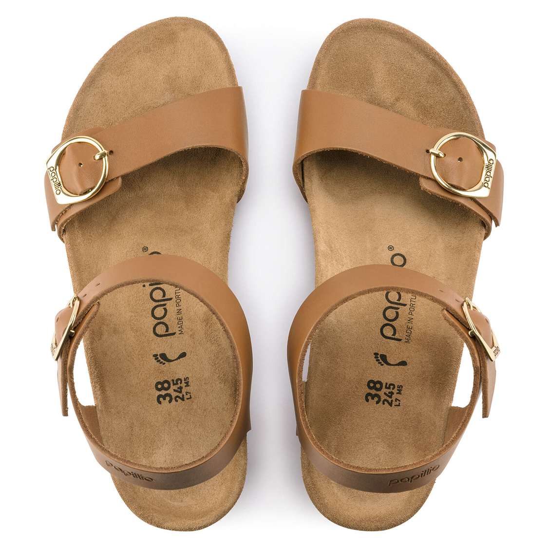 Birkenstock Soley Leather Back Strap Sandals Brown | jCaK8rOKeVq