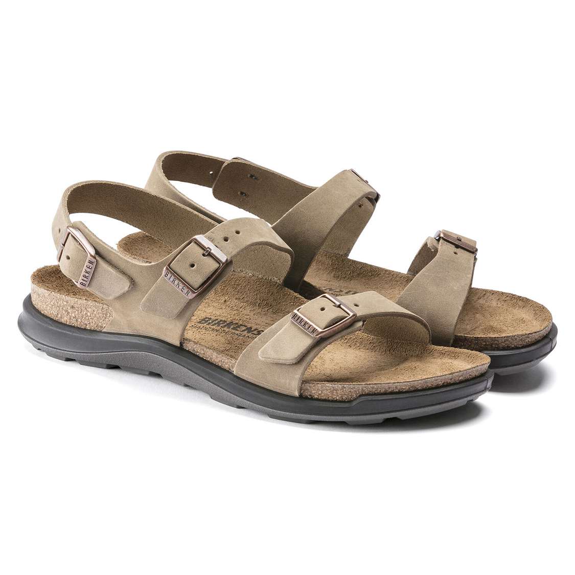 Birkenstock Sonora Oiled Leather Back Strap Sandals Brown | EdmgmxtQ17l