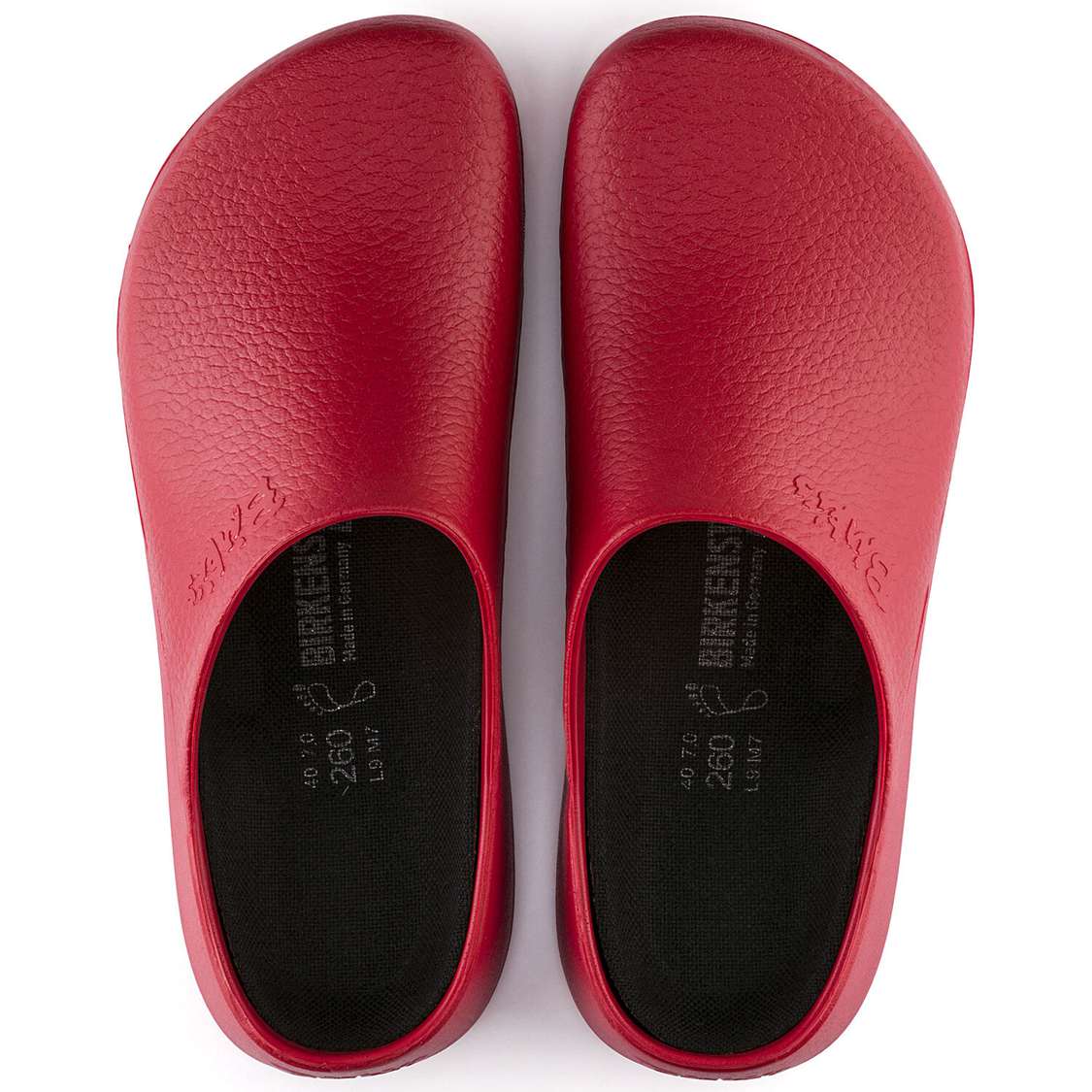 Birkenstock Super-Birki Polyurethane Clogs Red | 5iOLCDQyDDZ