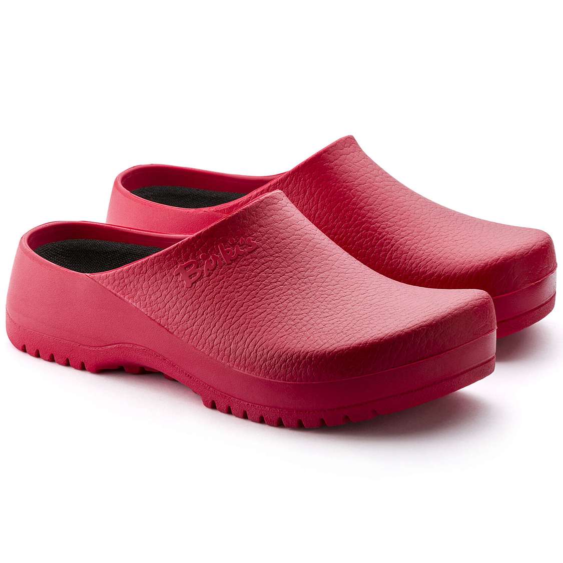 Birkenstock Super-Birki Polyurethane Clogs Red | 5iOLCDQyDDZ