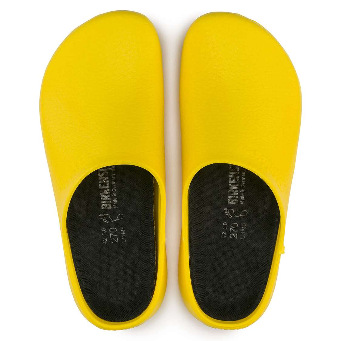 Birkenstock Super-Birki Polyurethane Clogs Yellow | F8YQwJtcbCE