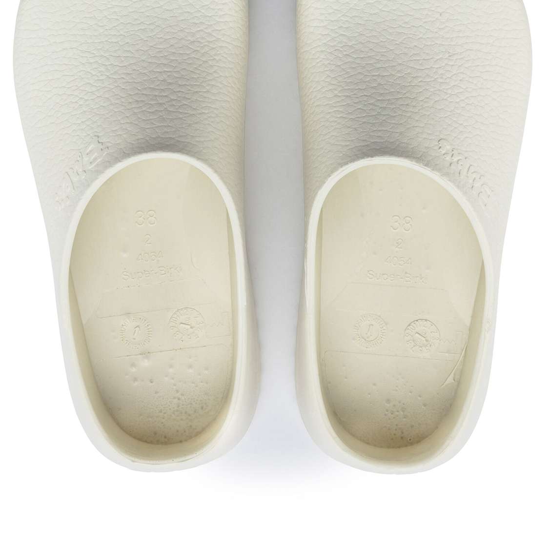 Birkenstock Super-Birki Polyurethane Clogs White | HvTLahz3vVa