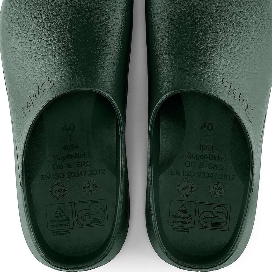 Birkenstock Super-Birki Polyurethane Clogs Green | Ph4WfpdpOsl