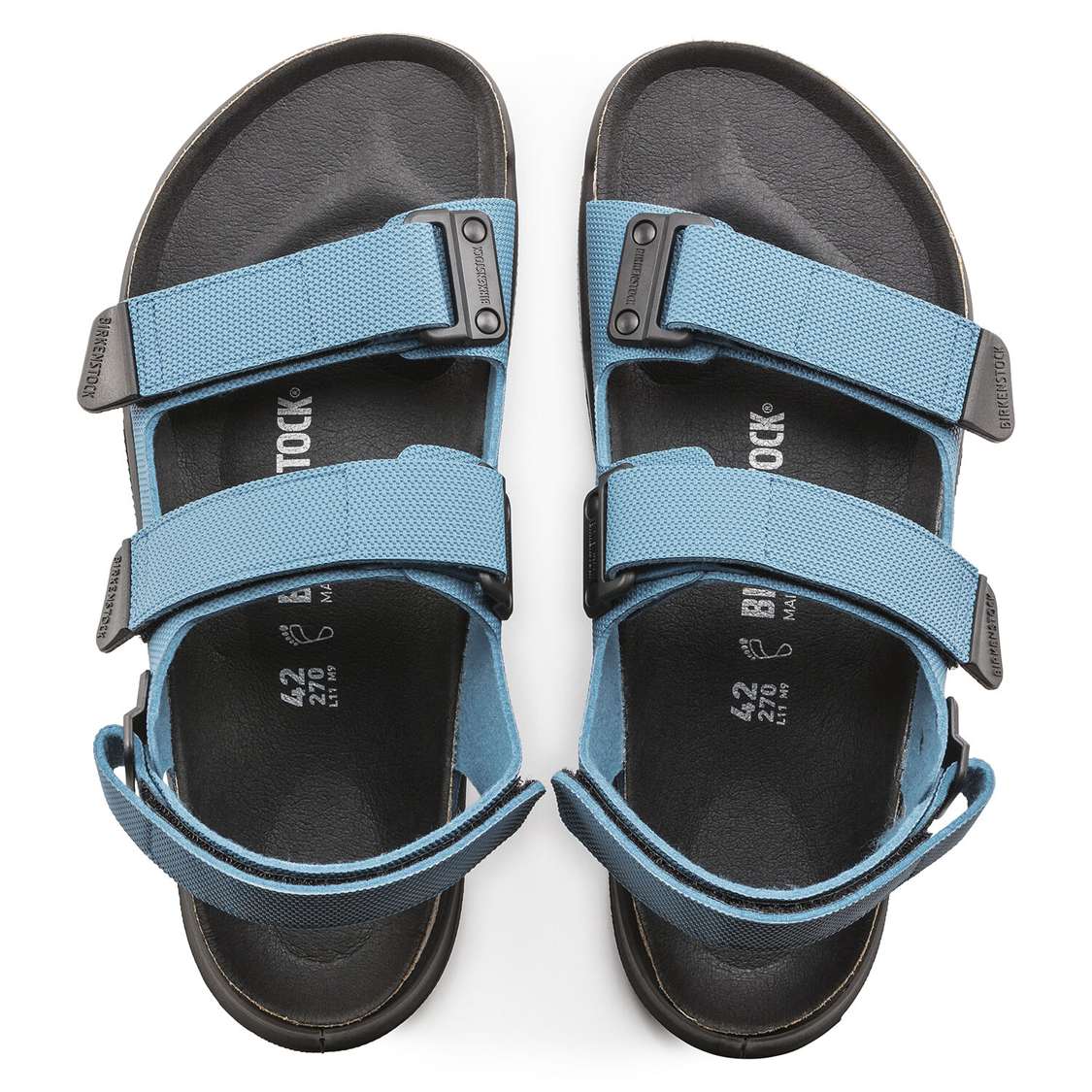 Birkenstock Tatacoa Birko-Flor Back Strap Sandals Blue | HVuUSGOj4YE