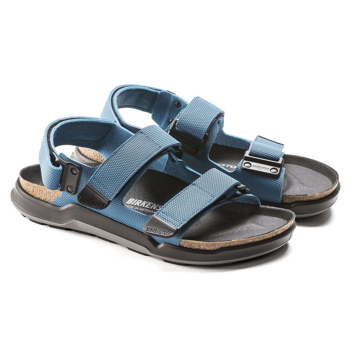 Birkenstock Tatacoa Birko-Flor Back Strap Sandals Blue | HVuUSGOj4YE