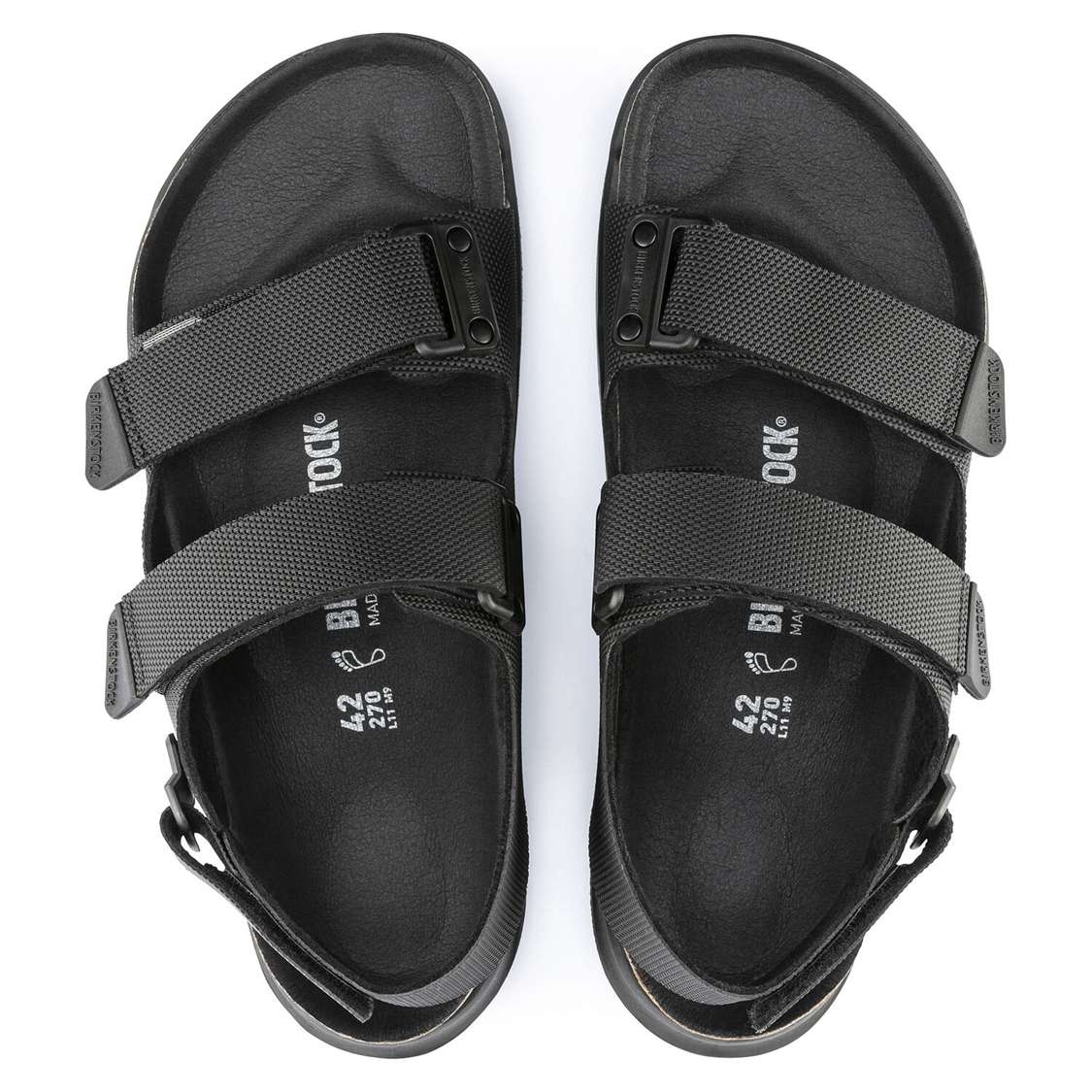 Birkenstock Tatacoa Birko-Flor Back Strap Sandals Black | q3xCJMRrh2v