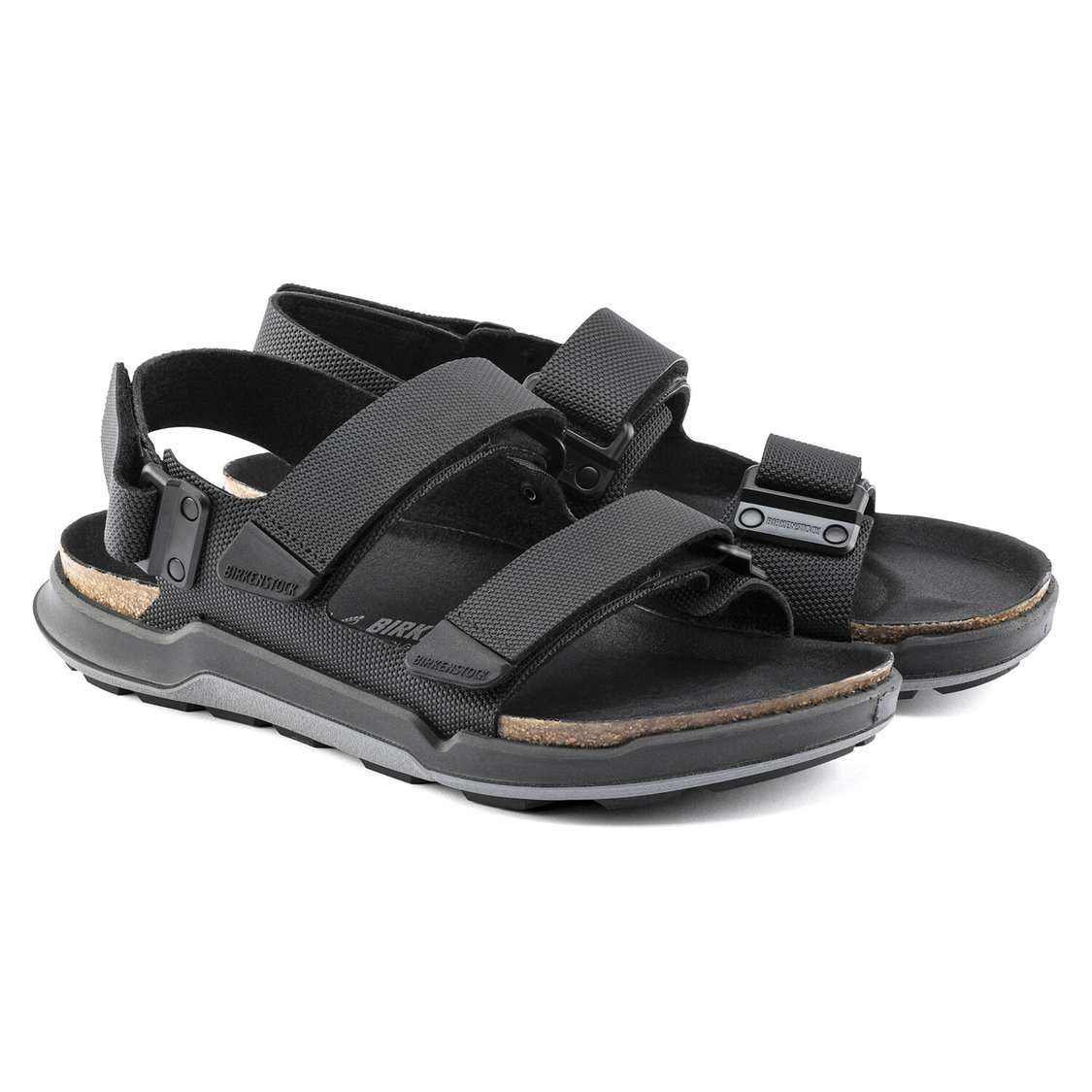 Birkenstock Tatacoa Birko-Flor Back Strap Sandals Black | q3xCJMRrh2v