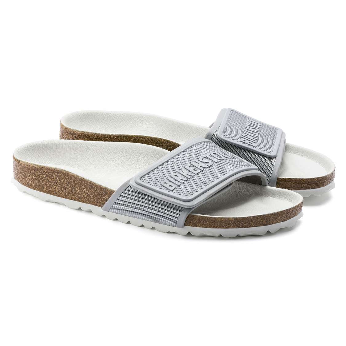 Birkenstock Tema Microfiber One Strap Sandals Grey | 1IezUXnOfrK