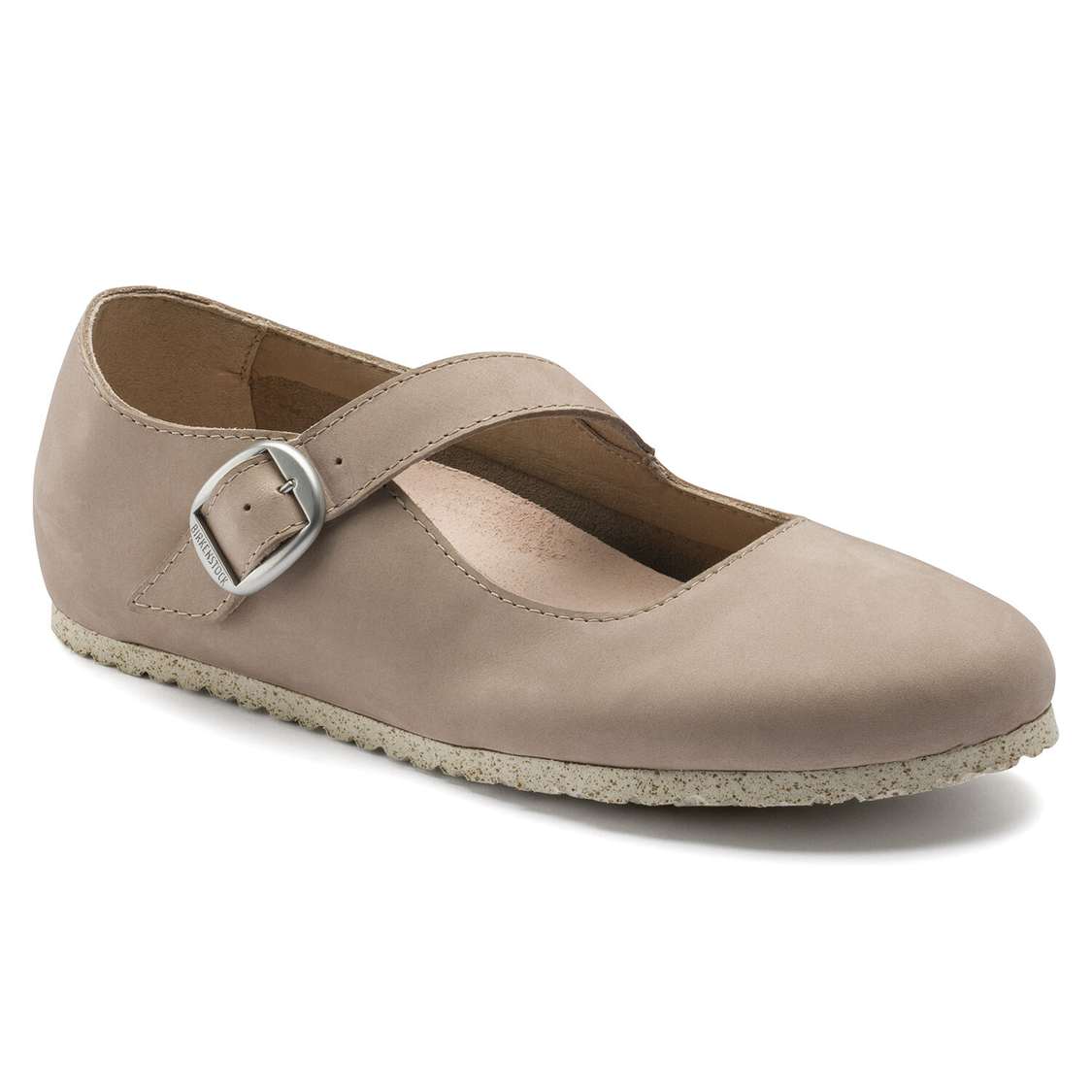 Birkenstock Tracy Nubuck Leather Low Shoes Brown | f14Nbj99U1s