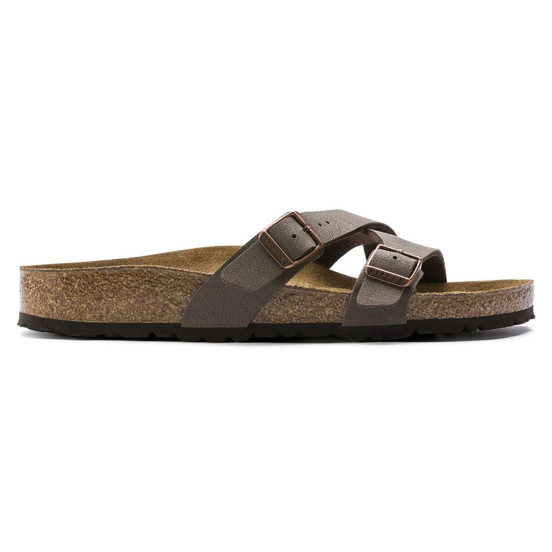 Birkenstock Yao Birkibuc Multi Strap Sandals Yellow | 9zBnad2RP5N