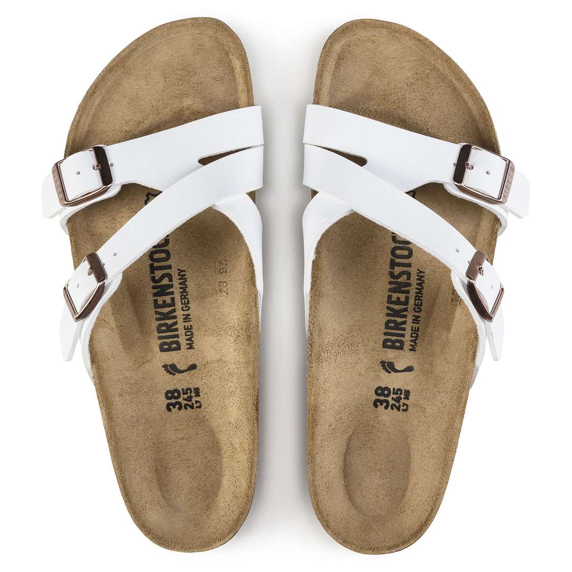 Birkenstock Yao Birko-Flor Multi Strap Sandals White | zpdPAKvibd7