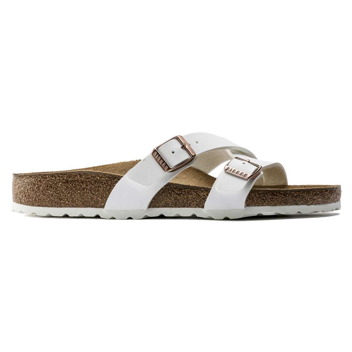 Birkenstock Yao Birko-Flor Multi Strap Sandals White | zpdPAKvibd7