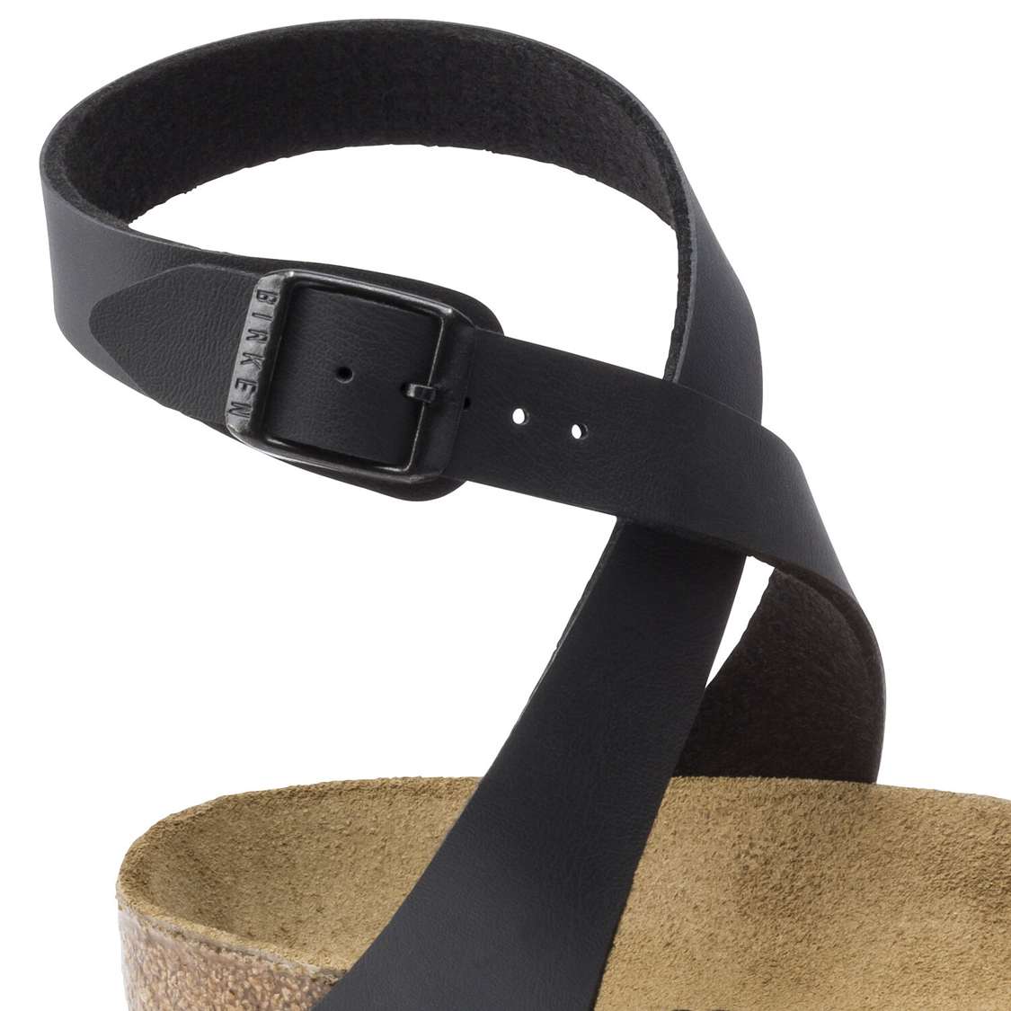 Birkenstock Yara Birko-Flor Ankle Strap Sandals Black | pN2SJ8epicv