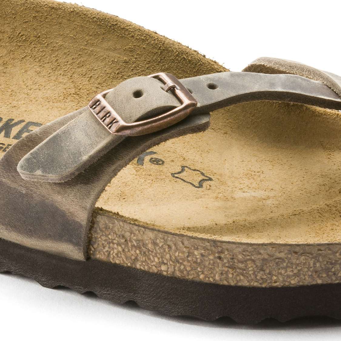 Birkenstock Yara Oiled Leather Thong Brown | zbOSxc8p7qi