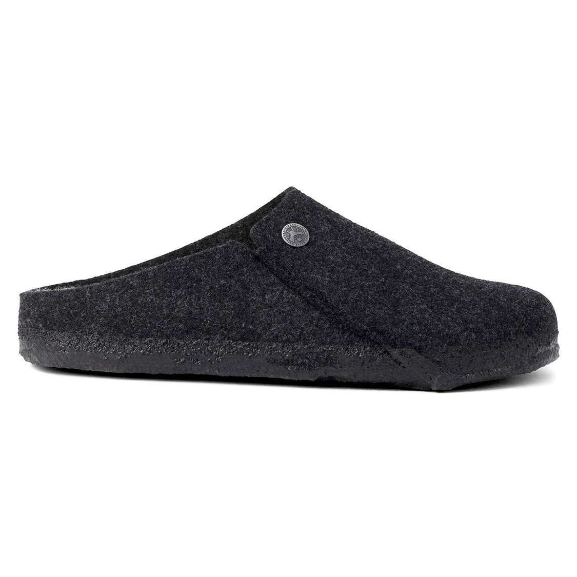 Birkenstock Zermatt Wool Felt Clogs Dark Grey | ajxxookuUc7