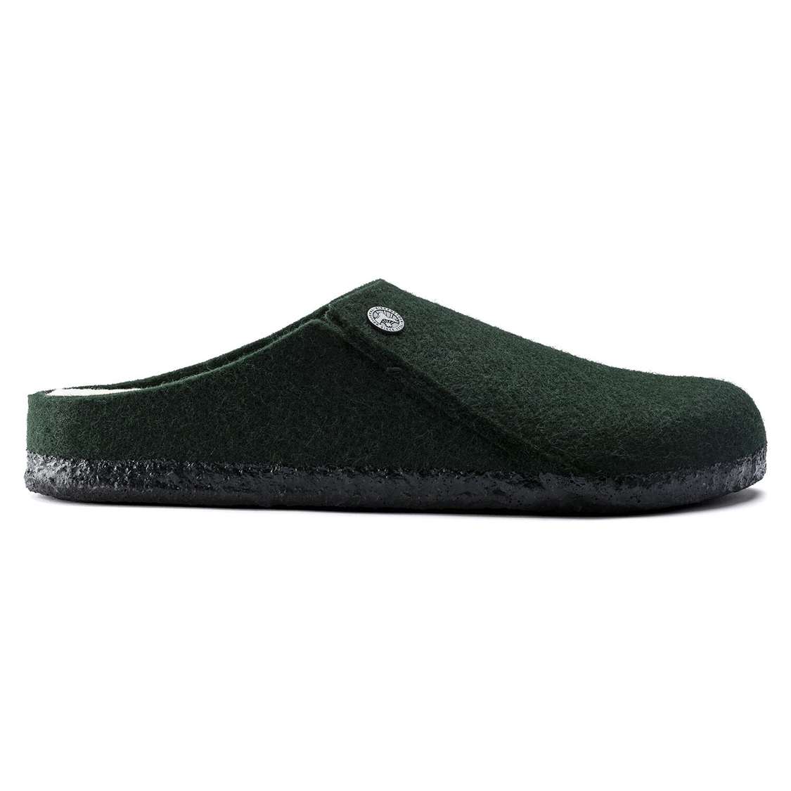 Birkenstock Zermatt Wool Felt Clogs Green | Ys6mBYslS89